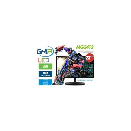 Monitor Ghia MG2412 Led 23.6" -Negro