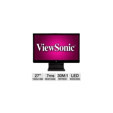 Monitor ViewSonic VX2370SMH, IPS, LED, 23"...
