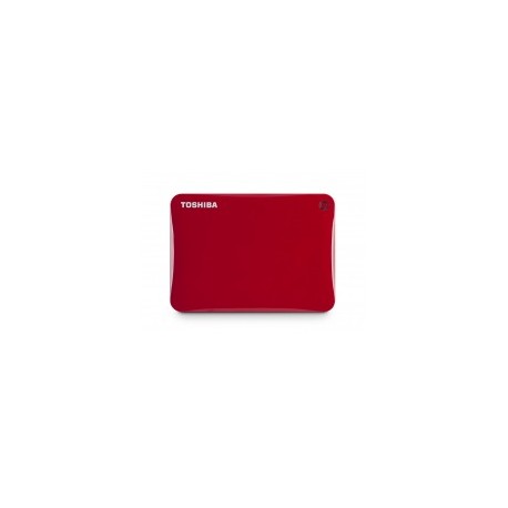 1TB Canvio Connect II Red - HDTC810XR3A1
