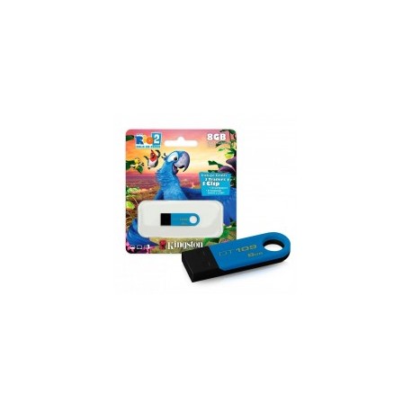 Memoria Usb De 8Gb Kingston Dt 109 Rio 2-Azul