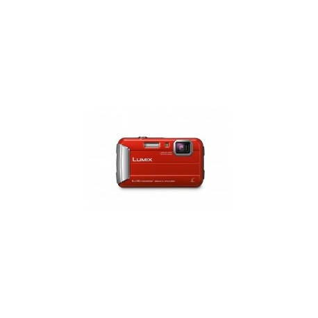 Camara Panasonic LUMIX DMC-TS30R, -Rojo