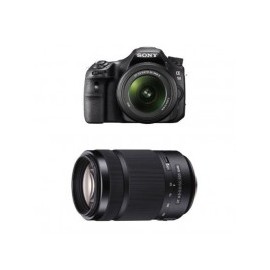 Camara Digital Sony SLT-A58K, 20.1MP, HD,...